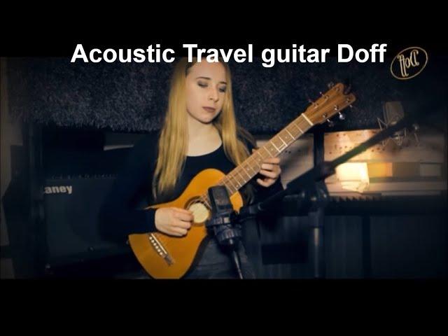 Acoustic Travel guitar Doff