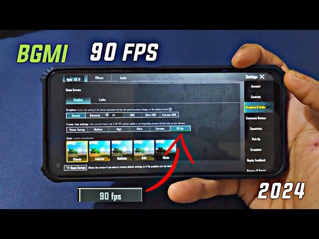 How to Enable Bgmi 90 fps in any Android | 2024 | Magisk mod