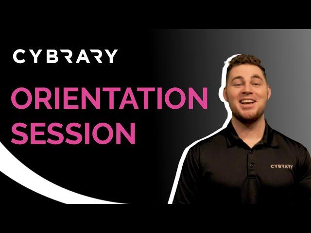 Cybrary Insider Pro Orientation Session | Introduction