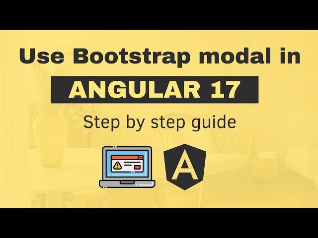 How to use Bootstrap modal in Angular 17?