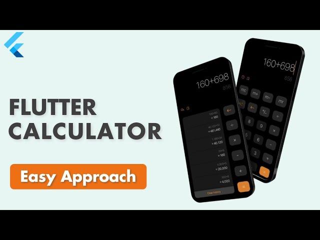 Flutter Calculator App | Flutter Calculator App for Beginners | Flutter Advance Calculator