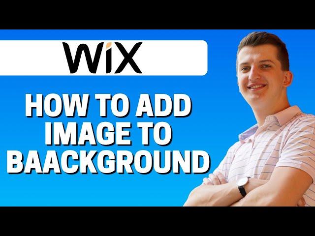 How To Add Image To Your Page Background In Wix