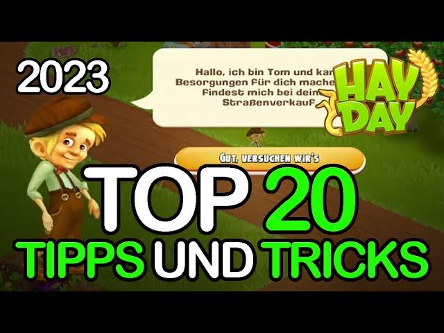 Hay Day Anfänger GUIDE - Top 20 Tipps und Tricks | SyromerB