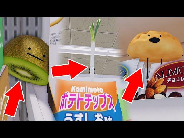 Hide and seek with Green Kiwi, Leek, Melonpan in Secret Staycation [Roblox]