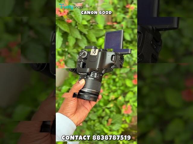 Canon 600D FLIP  | Neat Condition | Order Soon #cameraman #dslrphotography #camera #dslrcameras