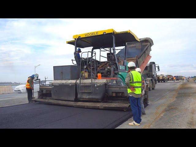 Incredible World Fastest Asphalt Paving Equipment Machine | Amazing Modern Road Construction Ep1