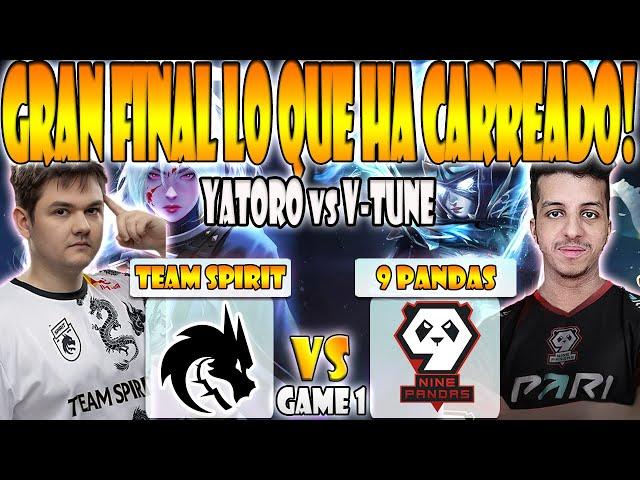 TEAM SPIRIT VS 9 PANDAS BO3[GAME 1]GRAN FINAL-YATORO, COLLAPSE VS V-TUNE - DREAMLEAGUE SEASON 25 CIS