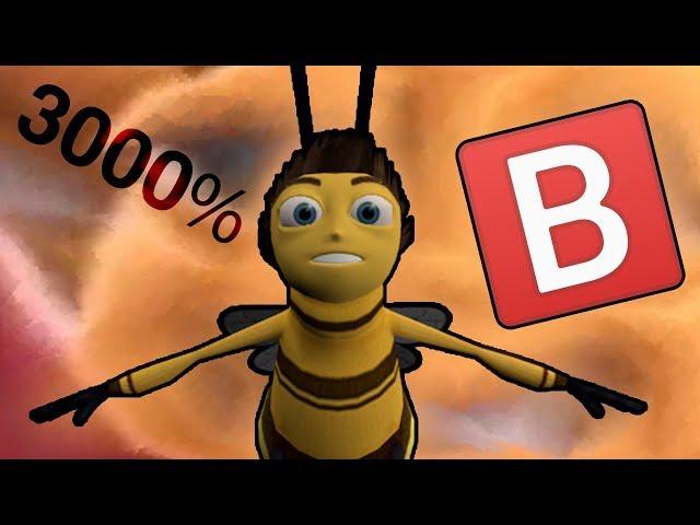 The Bee Movie at 3000% speed except when they say "bee"