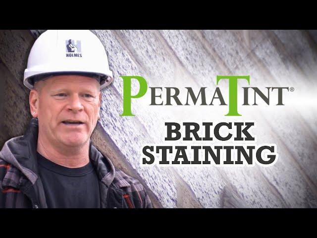 Brick Staining | Mike Holmes