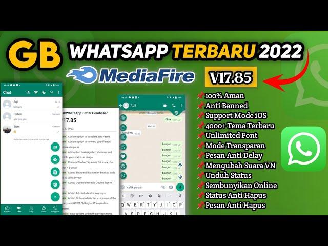 GB WhatsApp Terbaru 2022 || Wa GB Terbaru 2022 || Anti kadaluwarsa