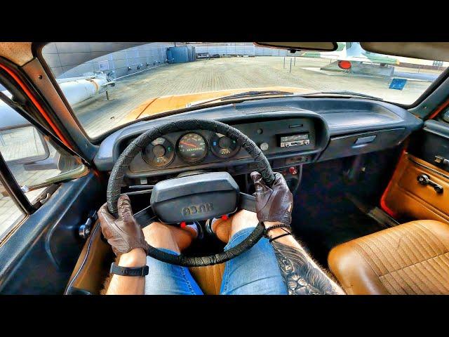 1978 Moskvich 2140 1.5 MT - POV TEST DRIVE