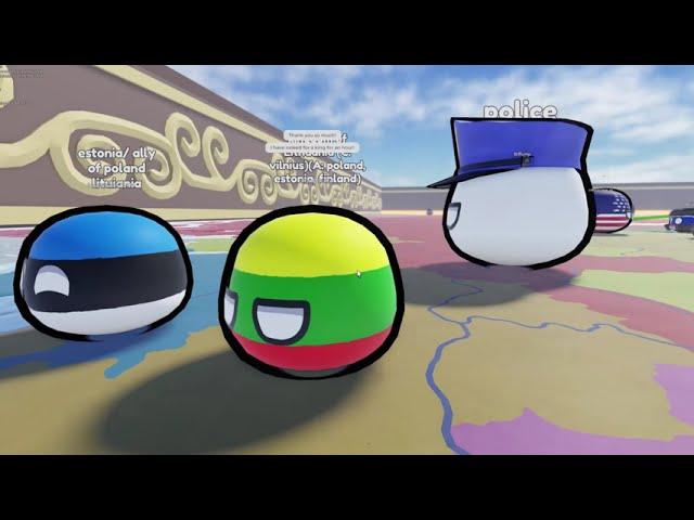 Roblox Countryball World: Playing as Lithuania part 2/2