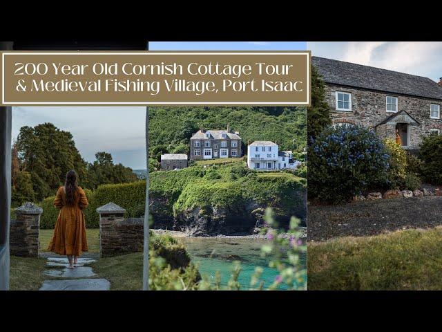 STEP INSIDE THIS 200 YEAR OLD COTTAGE IN CORNWALL - Plus Visit Port Isaac and Forde Abbey