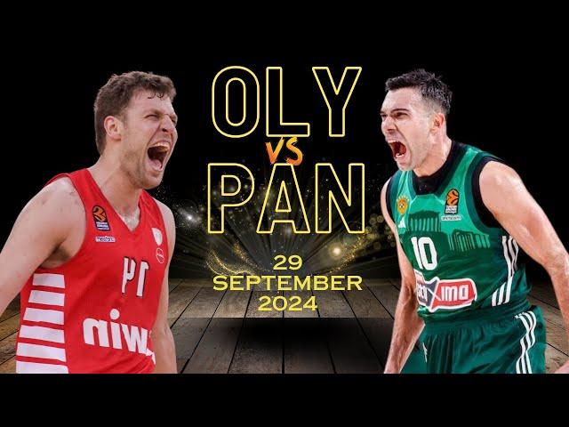 Panathinaikos AKTOR vs Olympiacos | Super Cup Final | 29 September 2024