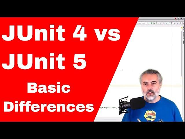 JUnit 4 vs  JUnit 5 - basic differences explained