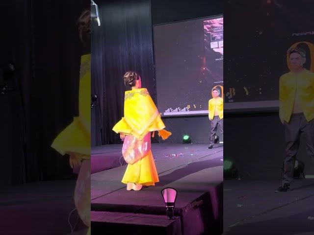 AeneSor in yellow MariaClara dress || Creation by Obra - Gil Concepcion || HIYAS by Diamond Suarez