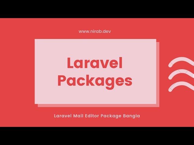 laravel mail editor package