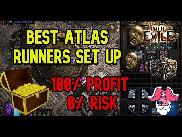 Poe 3.25 - Best Kingsmarch Atlas Runners Set Up - 100% Profit NO RISK