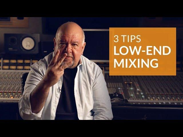 3 Golden Rules for Low End Hip Hop Mixing | Lu Diaz (Jay Z, Beyoncé)