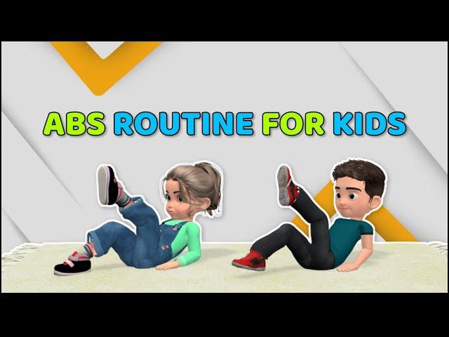 ABS ROUTINE FOR KIDS: LOW IMPACT EXERCISE