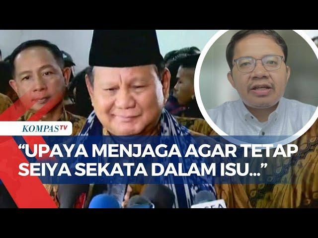 [FULL] Pengamat Bahas Isi Pertemuan Presiden Prabowo dan Ketum Parpol KIM Plus: Singgung Isu PPN?