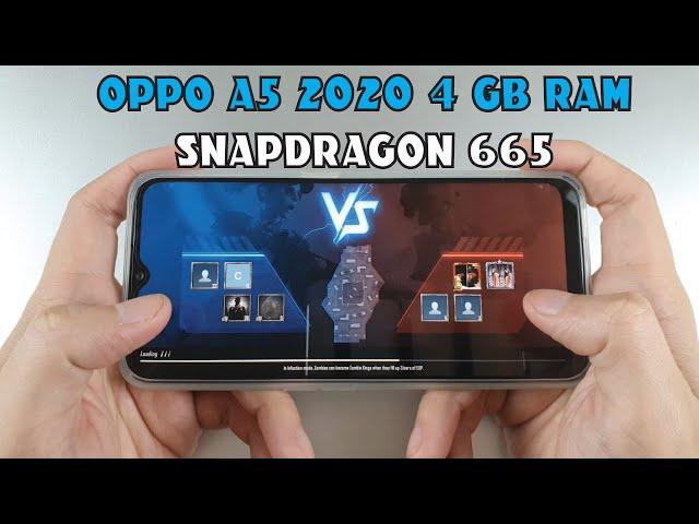 Oppo A5 2020 test game Pubg Mobile