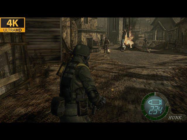 Resident Evil 4 HUNK Full Game 4K 60FPS