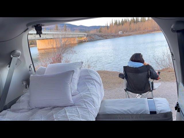 A simple no build set up, anyone can do | Toyota Sienna | Van life