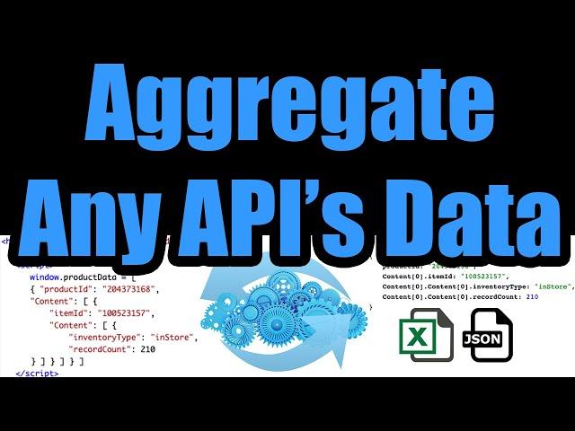 Scrape Data from ANY API Without Code