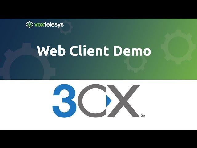 3CX Web Client Demo