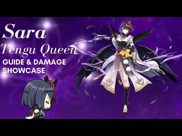 Kujou Sara Guide and Damage Showcase | Genshin Impact