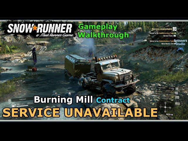 SnowRunner - Service Unavailable | Burning Mill Tennessee Contract