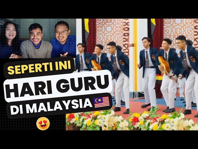 Guru Indonesia TERPESONA Melihat Perayaan Hari Guru Di Malaysia !!