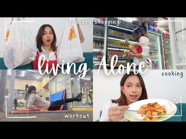 Living Alone Diaries |Solo Date, Cooking & Grocery Shopping️