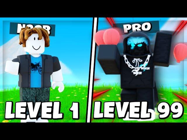 Roblox Bedwars CLUTCHES from level 1 to level 100