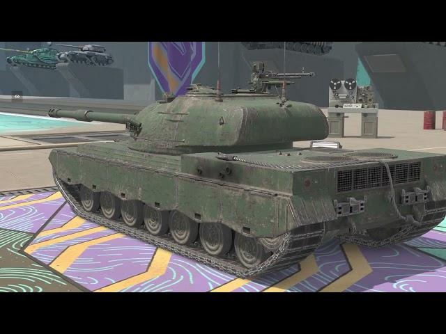 Новый турнирный танк? Обзор WZ 116 f3 tanks blitz!