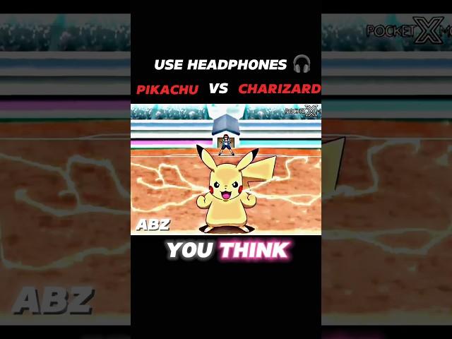 PIKACHU VS CHARIZARD || PIKACHU ATTITUDE STATUS || #shortsfeed #pokémon #ytshorts #viralshorts