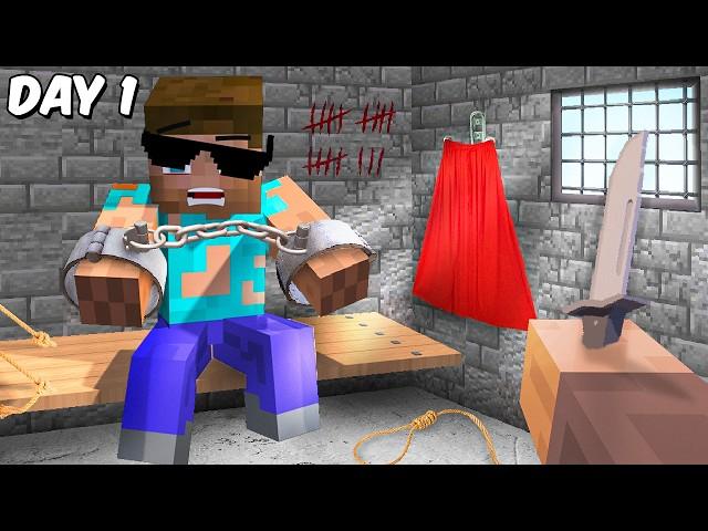 ESCAPING THE VILLAGER PRISON IN MINECRAFT