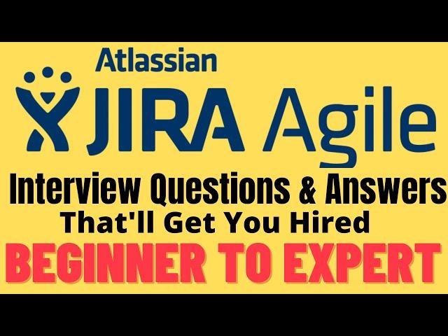 Top 25 JIRA Agile Scrum Master Interview Questions and Answers | jira resource management