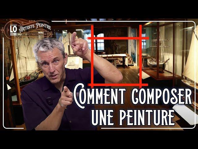 HOW TO COMPOSE A PAINTING - Discover the well-kept secrets of how to compose a painting.