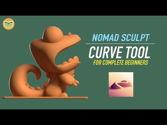 Don't Sleep on this tool!! Nomad Sculpt 1.78 Quick Tutorial: Curve Repeater