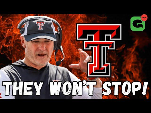 Red Raiders STAY HOT | Texas Tech is the MOST AGGRESSIVE team in the transfer portal