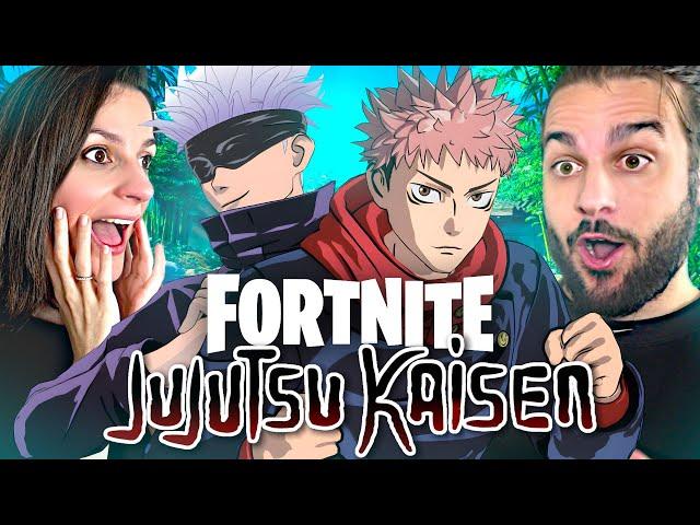 FORTNITE JUJUTSU KAISEN : NOUVEAUX SKINS, NOUVEAU PASSE ET NOUVEAU POUVOIR !