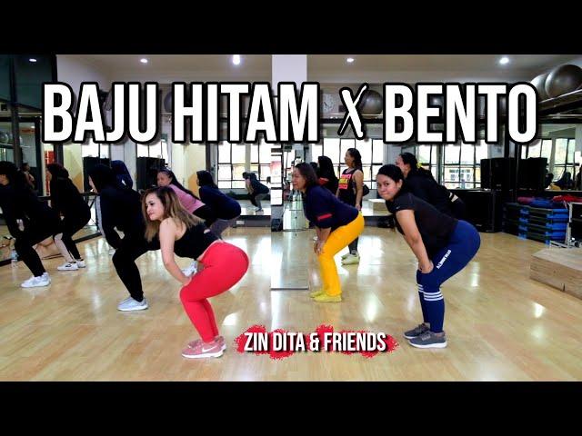 BAJU HITAM X BENTO I VIRAL TIKTOK I ZUMBA I ZIN DITA & FRIENDS @XTREME FITNESS CENTER