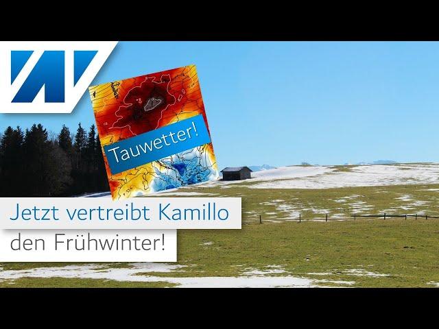 Frühwinter ade! Tief Kamillo bringt den Wärmeberg. Danach kommt das Wärmehoch, der Schneefresser!