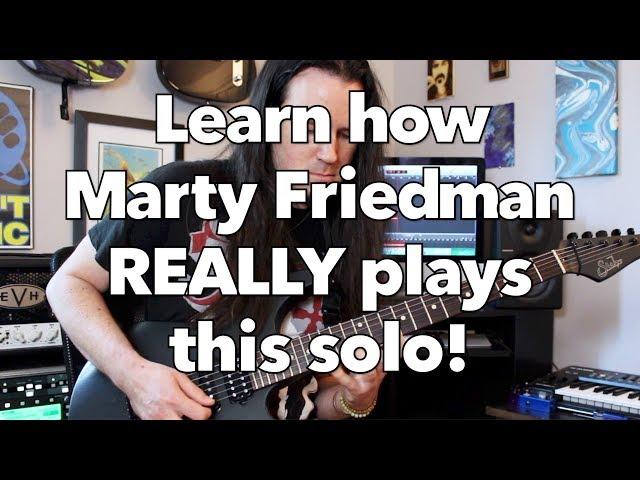 Megadeth Tornado of Souls guitar solo lesson! Weekend Wankshop 200