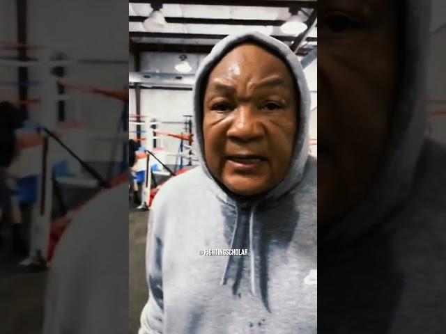 George Foreman DESTORYS Punchbag At Age 74!