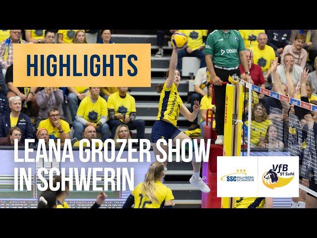 SSC Palmberg Schwerin - VfB Suhl | Highlights Frauen Volleyball Bundesliga