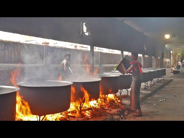 500 kg Beast Mutton Biryani Festival in Indian Wedding