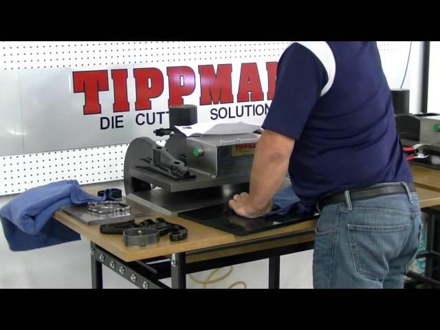 Tippmann Clicker 1500 Die Cutting Press Demonstration